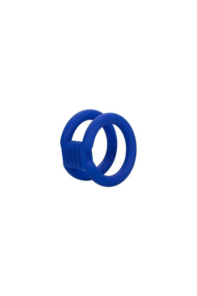 Cal Exotics - Admiral - Dual Cock Cage - Blue Sex Toy - Tophatter Daily Deals