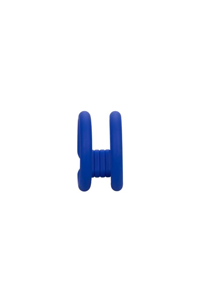 Cal Exotics - Admiral - Dual Cock Cage - Blue Sex Toy - Tophatter Daily Deals