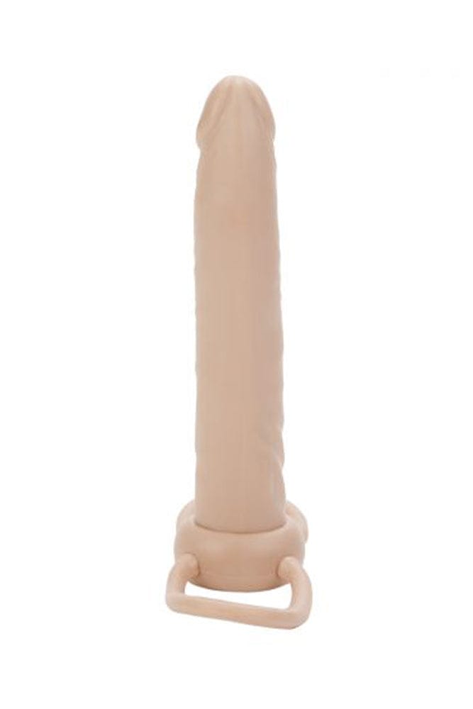 Cal Exotics - Accommodator Dual Penetrator Strap-On - Ivory Sex Toy - Tophatter Daily Deals