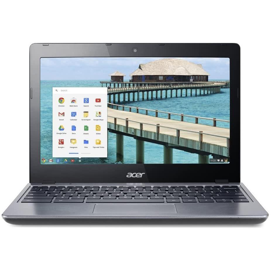 Acer C720 11.6-Inch Chromebook 16GB SSD 4GB Memory (Refurbished) Acer Chromebook - Tophatter Daily Deals