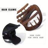 Acrylic Hair Claw Thick Hair Barrettes For Styling Hair Beauty & Personal Care - Tophatter Daily Deals
