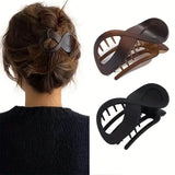 Acrylic Hair Claw Thick Hair Barrettes For Styling Hair Matte Beauty & Personal Care - Tophatter Daily Deals