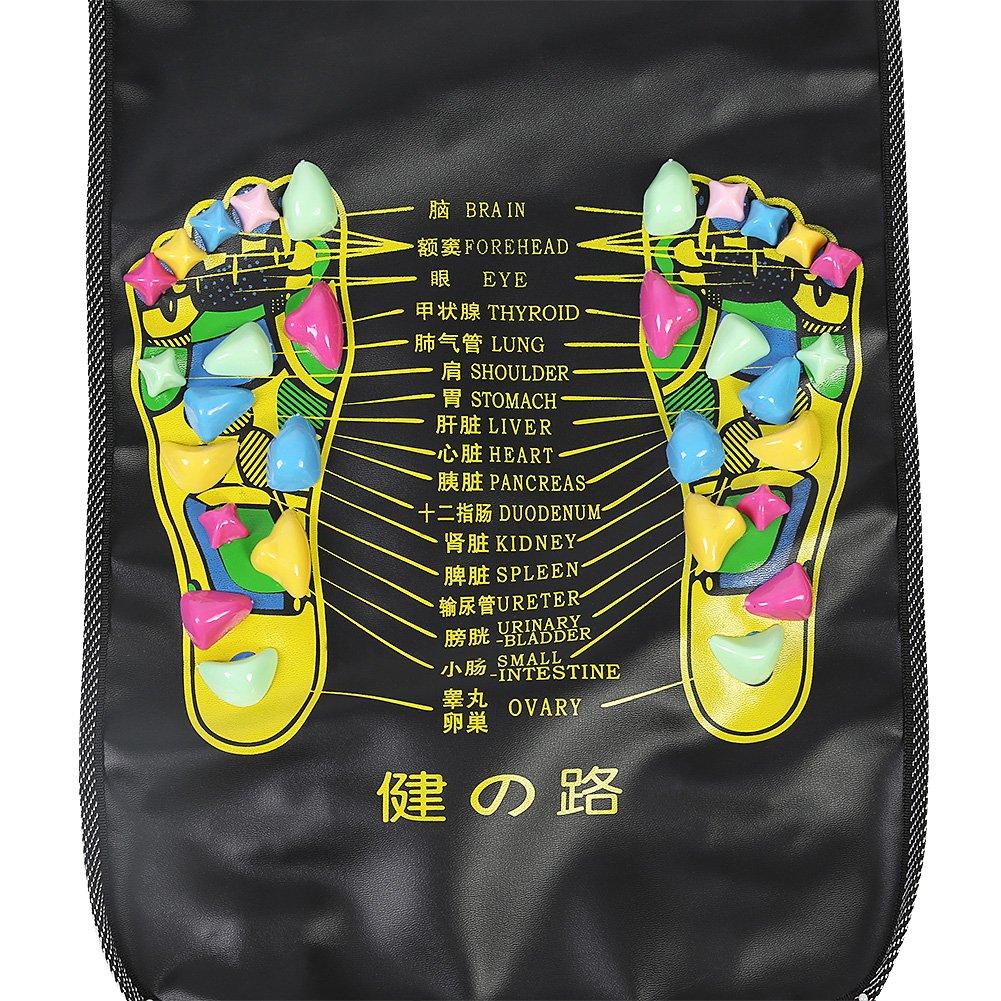 Foot Massage Mat - Reflexology Massager Home Comfortable Massage Cushion Gravel Road Massage Mat Personal Care - Tophatter Daily Deals