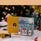 3D Three-dimensional Greeting Card Creative Christmas Eve Section BHK018 0 - Tophatter Daily Deals