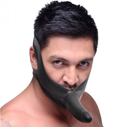 Master Series Face Fuk Strap-On and Mouth Gag – Latex Strap-On Set > Bondage Gear > Gags and Bits - Tophatter Daily Deals
