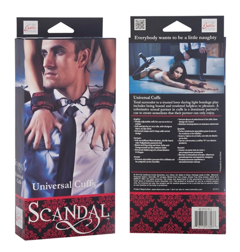 Scandal Universal Cuffs – Soft Plush Restraint Cuffs > Bondage Gear > Restraints - Tophatter Daily Deals