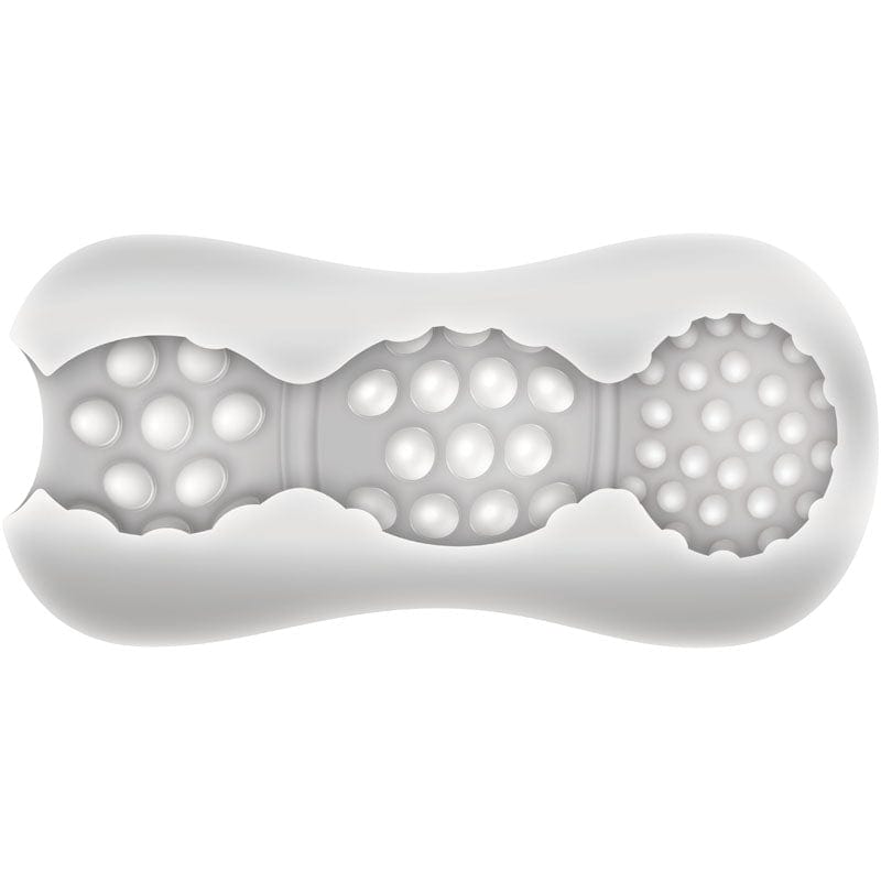 Adam & Eve Triple Chamber Ball Drainer Stroking Toy > Sex Toys For Men > Masturbators > Manual - Tophatter Daily Deals