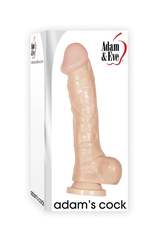 Adam & Eve - Adam's Cock 10 Inch Dildo Sex Toy - Tophatter Daily Deals