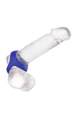Cal Exotics - Admiral - Cock & Ball Dual Ring - Blue Sex Toy - Tophatter Daily Deals