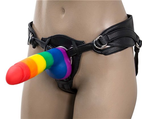 Justin 8" Rainbow Dildo Dildoes & Dongs - Tophatter Daily Deals