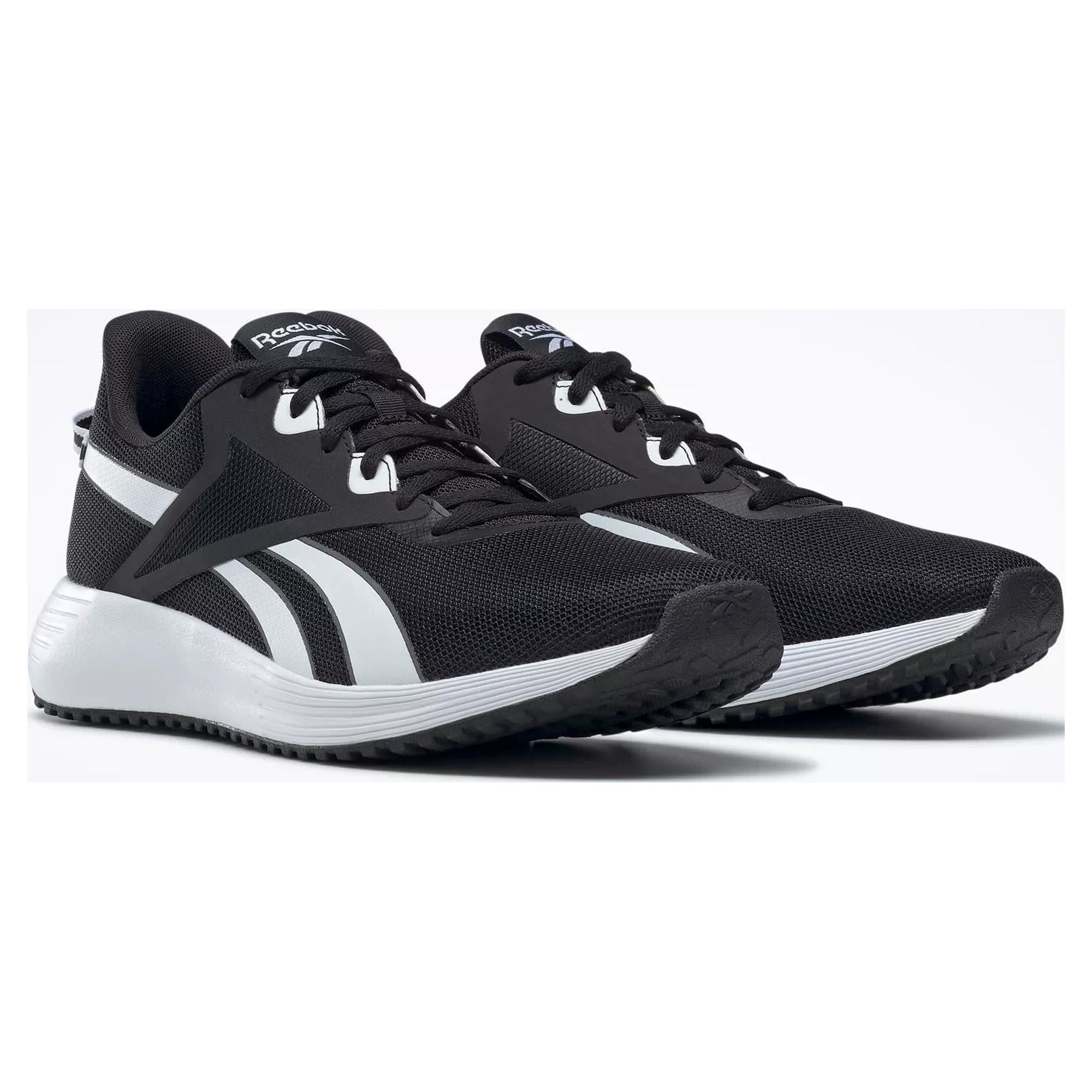 Reebok Men's Lite Plus 3 Shoes - Cblack/Cblack/Ftwwht Cblack Ftwwht Footwear - Tophatter Daily Deals