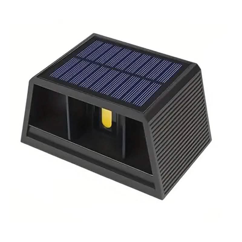 Adjustable Beam Solar Wall Sconce Outdoor Light with 140 Lumens Solar Outdoor Lights - Tophatter Daily Deals