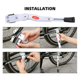 Adjustable Bicycle Support Side Stand Outdoor Recreation - Tophatter Daily Deals