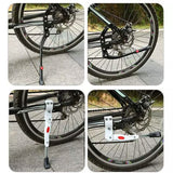 Adjustable Bicycle Support Side Stand Outdoor Recreation - Tophatter Daily Deals