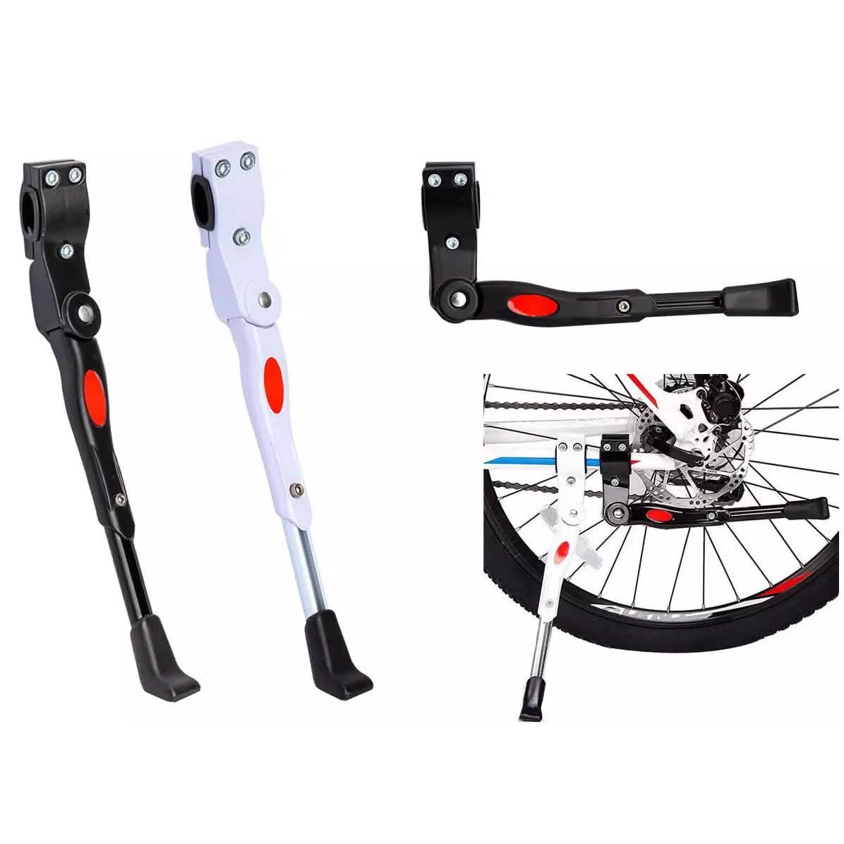 Adjustable Bicycle Support Side Stand Outdoor Recreation - Tophatter Daily Deals