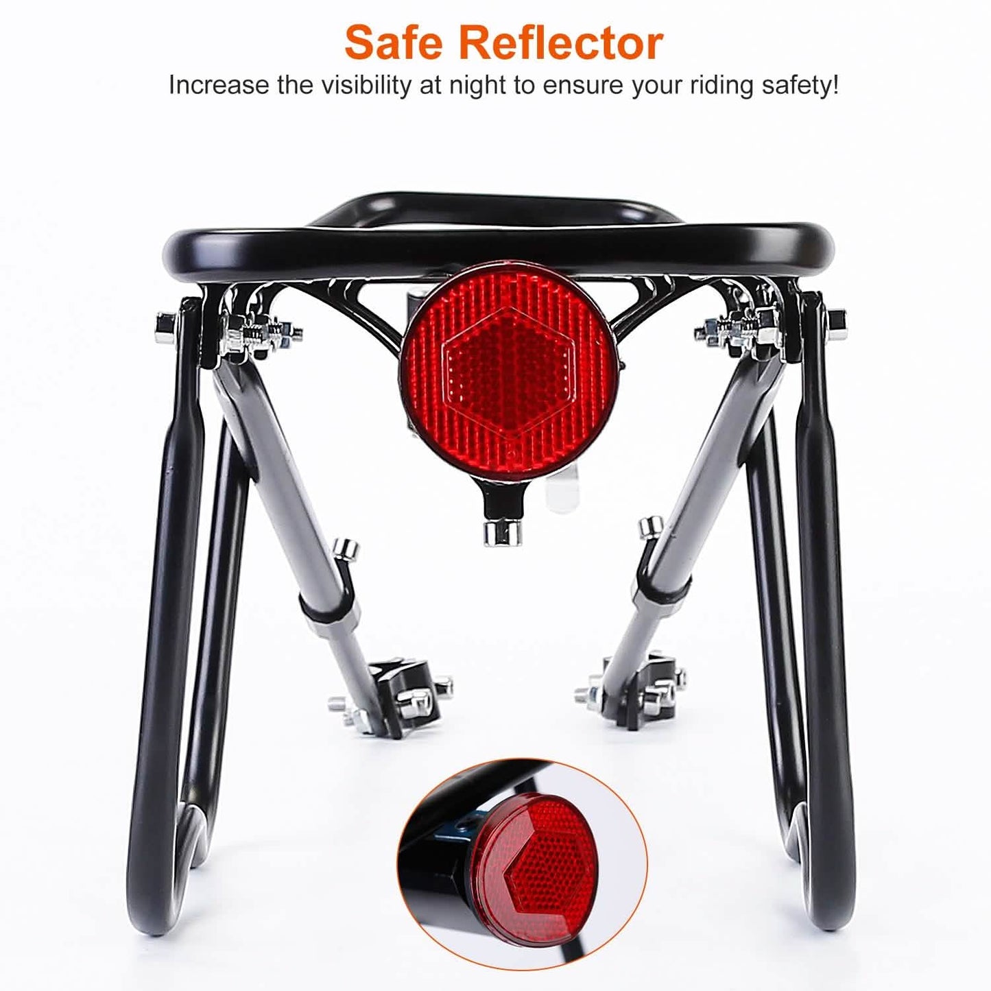 Adjustable Bike Cargo Rack Outdoor Recreation - Tophatter Daily Deals