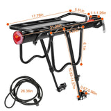 Adjustable Bike Cargo Rack Outdoor Recreation - Tophatter Daily Deals