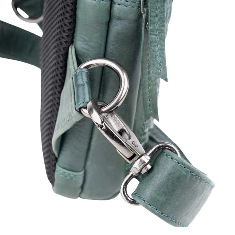 Bristol Leather Concealed Carry Sling Crossbody Backpack Purse Handgun Purses - Tophatter Daily Deals