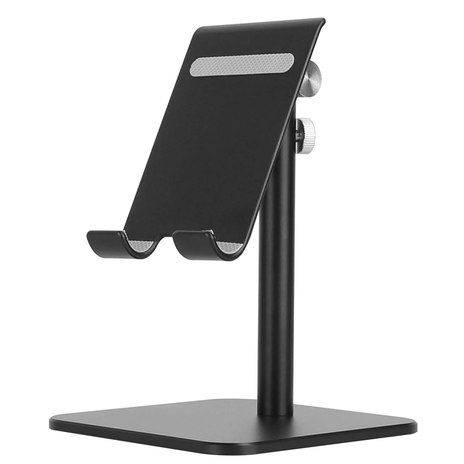 Adjustable Cellphone Tablet Stand Black Mobile Accessories - Tophatter Daily Deals