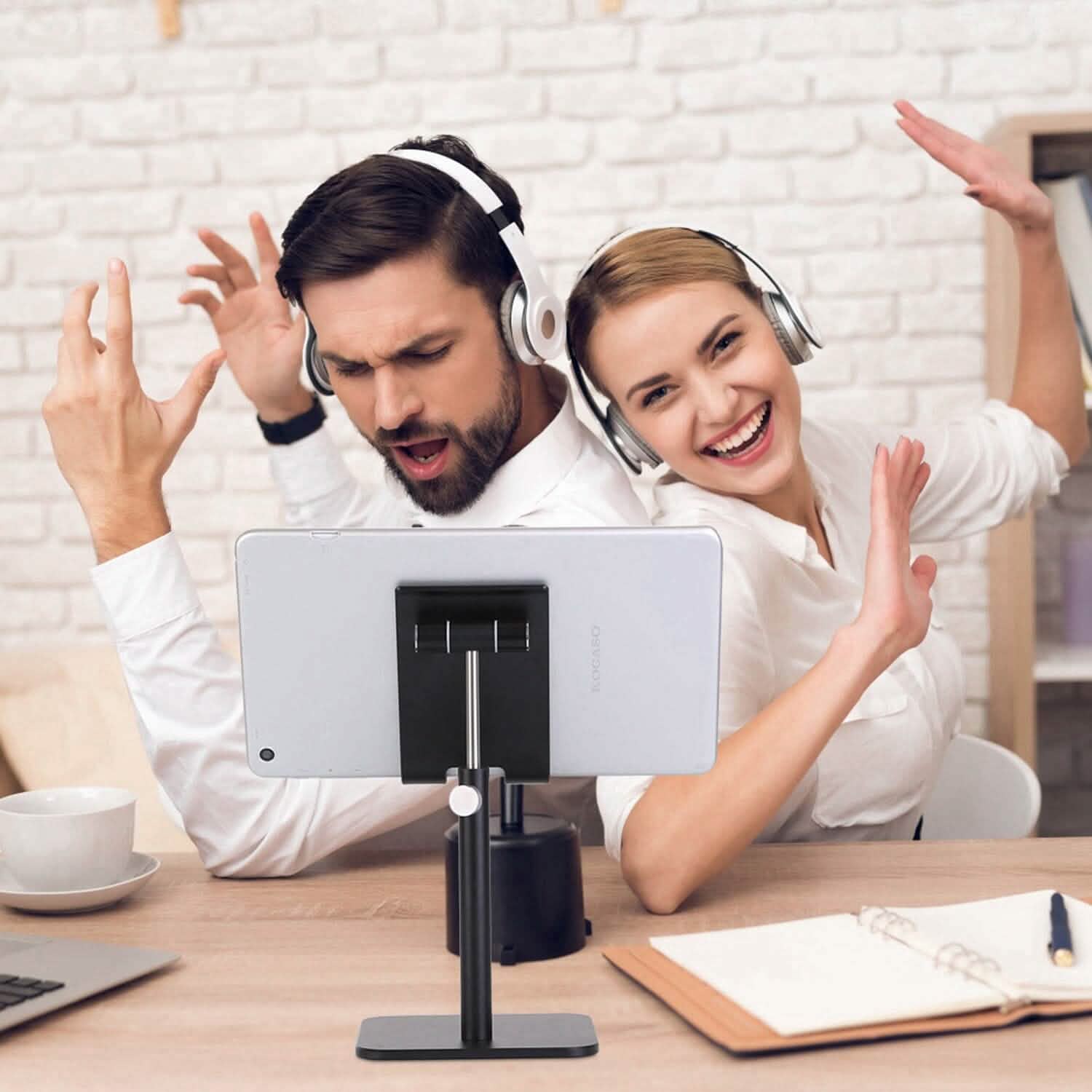 Adjustable Cellphone Tablet Stand Mobile Accessories - Tophatter Daily Deals