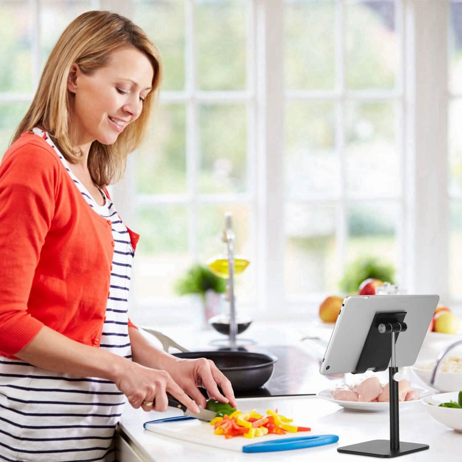 Adjustable Cellphone Tablet Stand Mobile Accessories - Tophatter Daily Deals