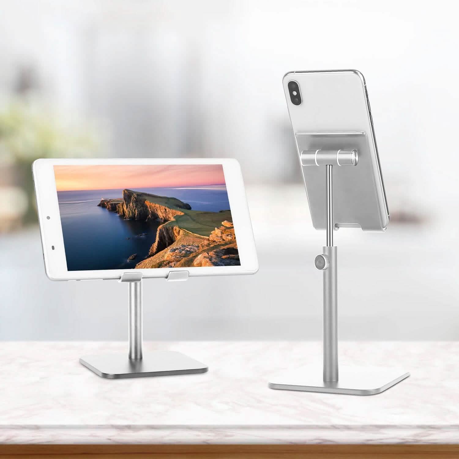 Adjustable Cellphone Tablet Stand Mobile Accessories - Tophatter Daily Deals