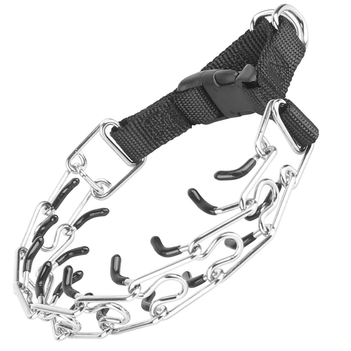 Adjustable Dog Choke Collar Training Chain Pet Supplies - Tophatter Daily Deals