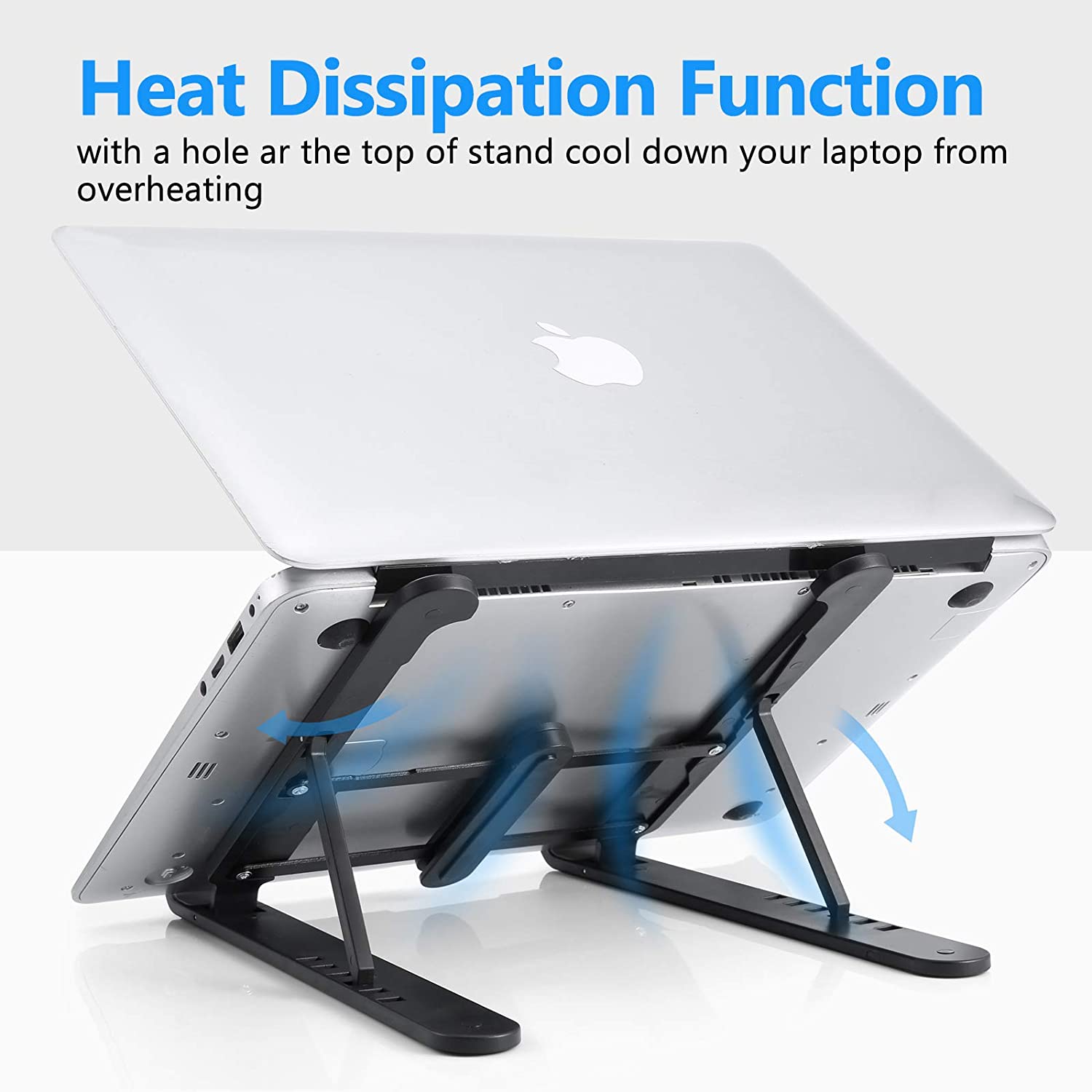 Adjustable Foldable Laptop Stand Laptop Stand - Tophatter Daily Deals