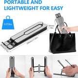 Adjustable Foldable Laptop Stand Laptop Stand - Tophatter Daily Deals
