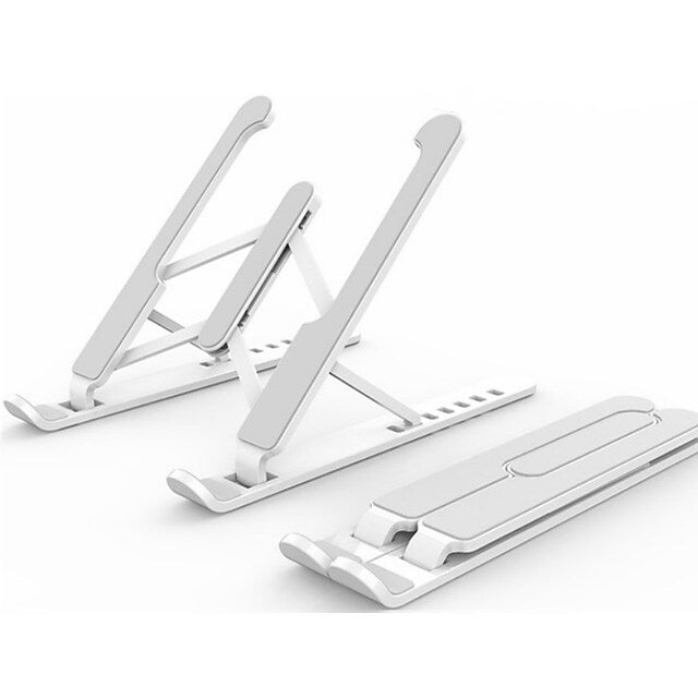 Adjustable Foldable Laptop Stand Gray Laptop Stand - Tophatter Daily Deals