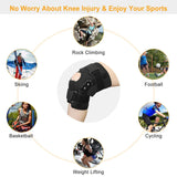Adjustable Open Patella Compression Knee Brace Health & Wellness - Tophatter Daily Deals