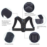 Adjustable Posture Clavicle Support Corrector Back Shoulders Brace Health & Wellness - Tophatter Daily Deals