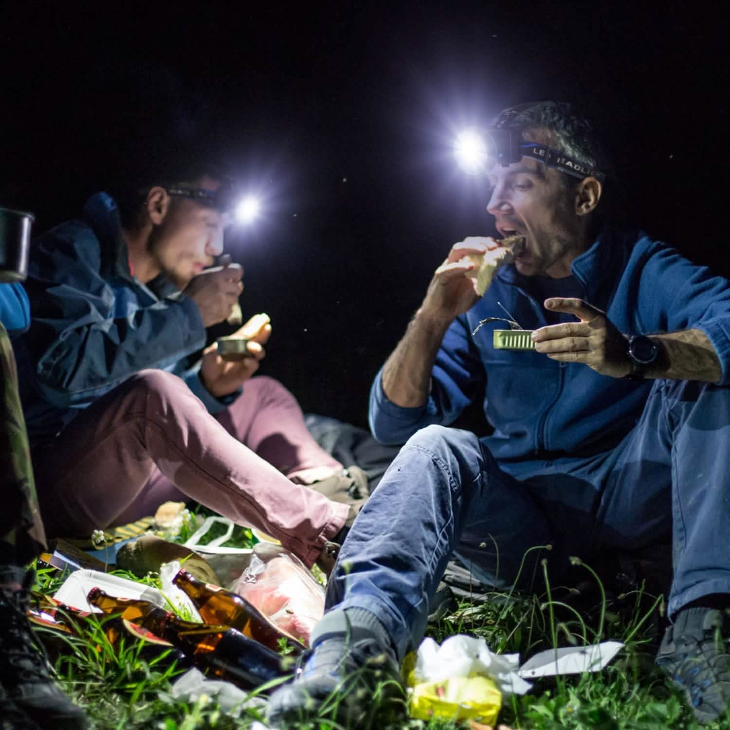 Adjustable Rechargeable LED Spotlight Headlight Outdoor Recreation - Tophatter Daily Deals