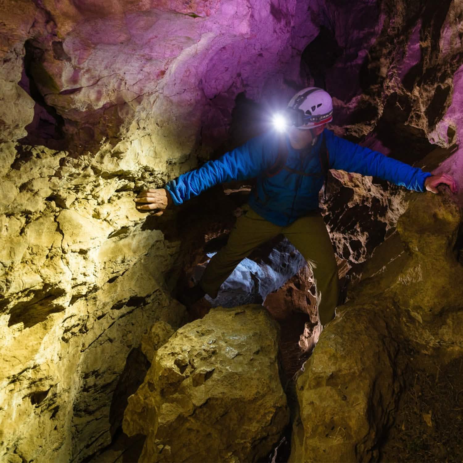 Adjustable Rechargeable LED Spotlight Headlight Outdoor Recreation - Tophatter Daily Deals