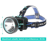 Adjustable Rechargeable LED Spotlight Headlight Outdoor Recreation - Tophatter Daily Deals
