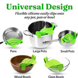 Adjustable Silicone Pot Strainer and Pasta Strainer Kitchen Tools & Gadgets - Tophatter Daily Deals