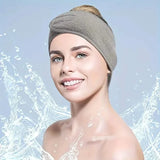 Adjustable Women's Headband - Soft, Non-Slip, Ideal for Makeup, Face Washing, Yoga, and Running Headbands & Hair Accessories - Tophatter Daily Deals