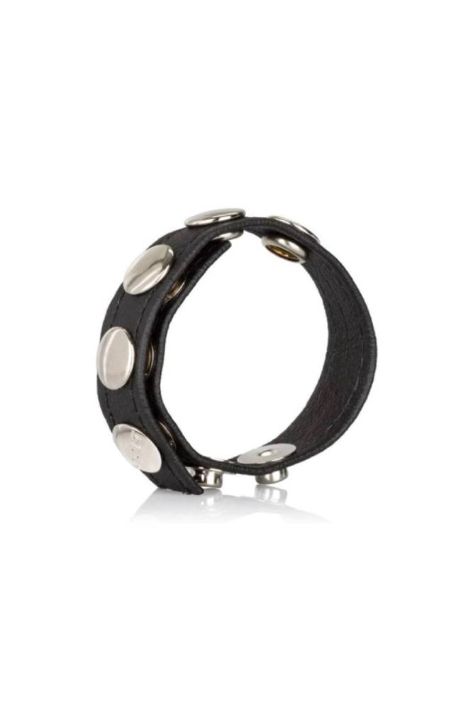 Cal Exotics - Colt - Adjustable 5 Snap Leather Cock/Ball Strap Sex Toy - Tophatter Daily Deals