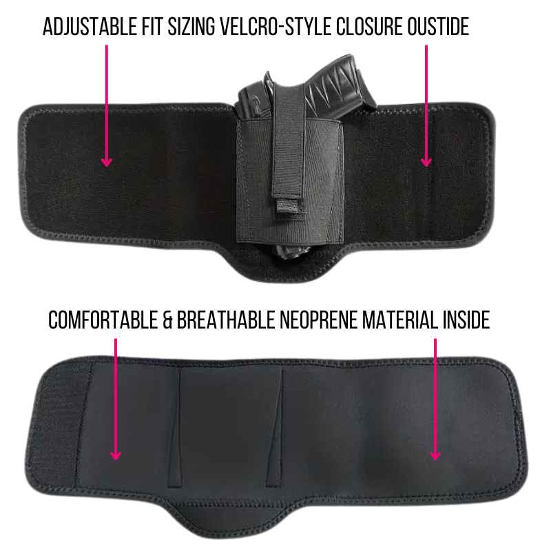 Adjustable and Breathable Padded Ankle Holster Conceal Carry - Tophatter Daily Deals