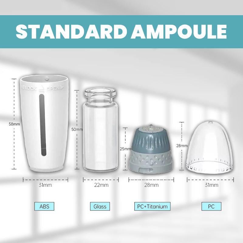 Adjustable Derma Stamp - 0-1.5mm 24 Titanium Microneedles For Home Microneedling Health & Beauty - Tophatter Daily Deals