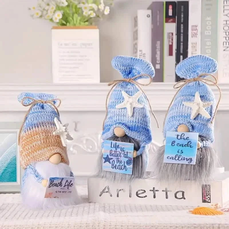 Adorable Ocean Gnome Plush Doll Furniture & Decor - Tophatter Daily Deals