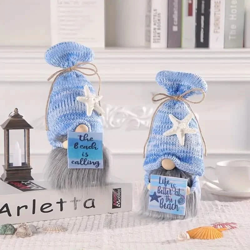 Adorable Ocean Gnome Plush Doll Furniture & Decor - Tophatter Daily Deals