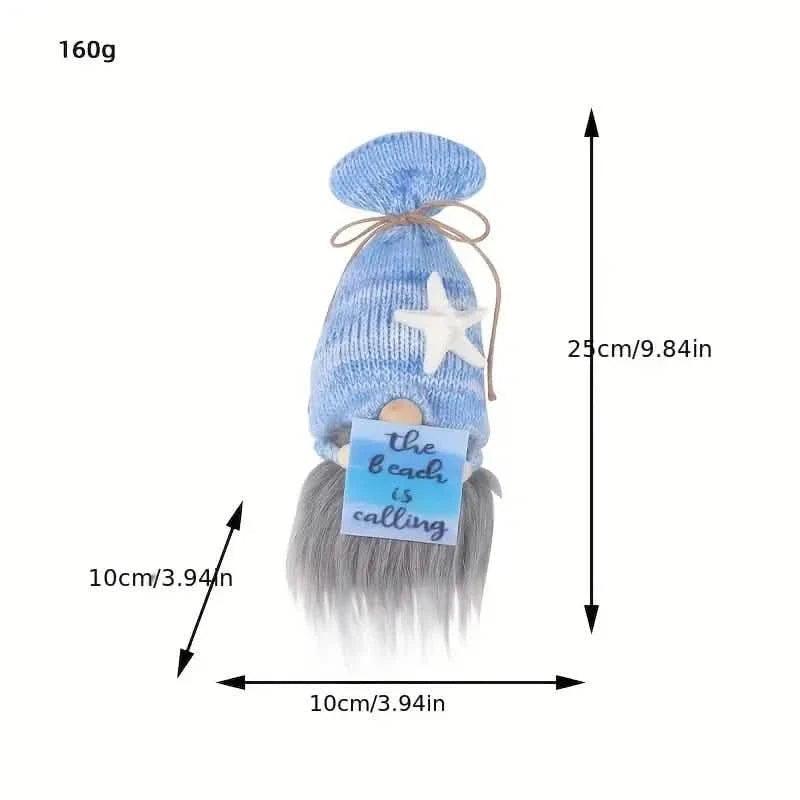 Adorable Ocean Gnome Plush Doll Furniture & Decor - Tophatter Daily Deals