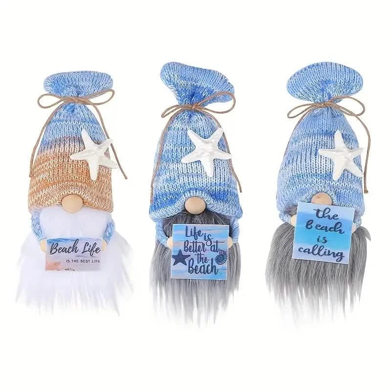 Adorable Ocean Gnome Plush Doll Furniture & Decor - Tophatter Daily Deals