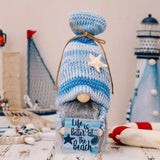 Adorable Ocean Gnome Plush Doll Life is better at the beach Furniture & Decor - Tophatter Daily Deals