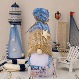 Adorable Ocean Gnome Plush Doll White beard beach life Furniture & Decor - Tophatter Daily Deals