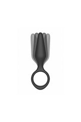 Shots Toys - Jil - Adrian Flexible Butt Plug and Cockring - Black Sex Toy - Tophatter Daily Deals