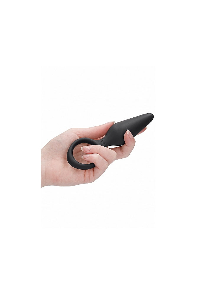 Shots Toys - Jil - Adrian Flexible Butt Plug and Cockring - Black Sex Toy - Tophatter Daily Deals