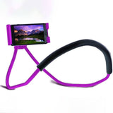 Aduro Lounger Universal Adjustable Gooseneck Cell Phone Mount Holder Pink Phone Holder - Tophatter Daily Deals