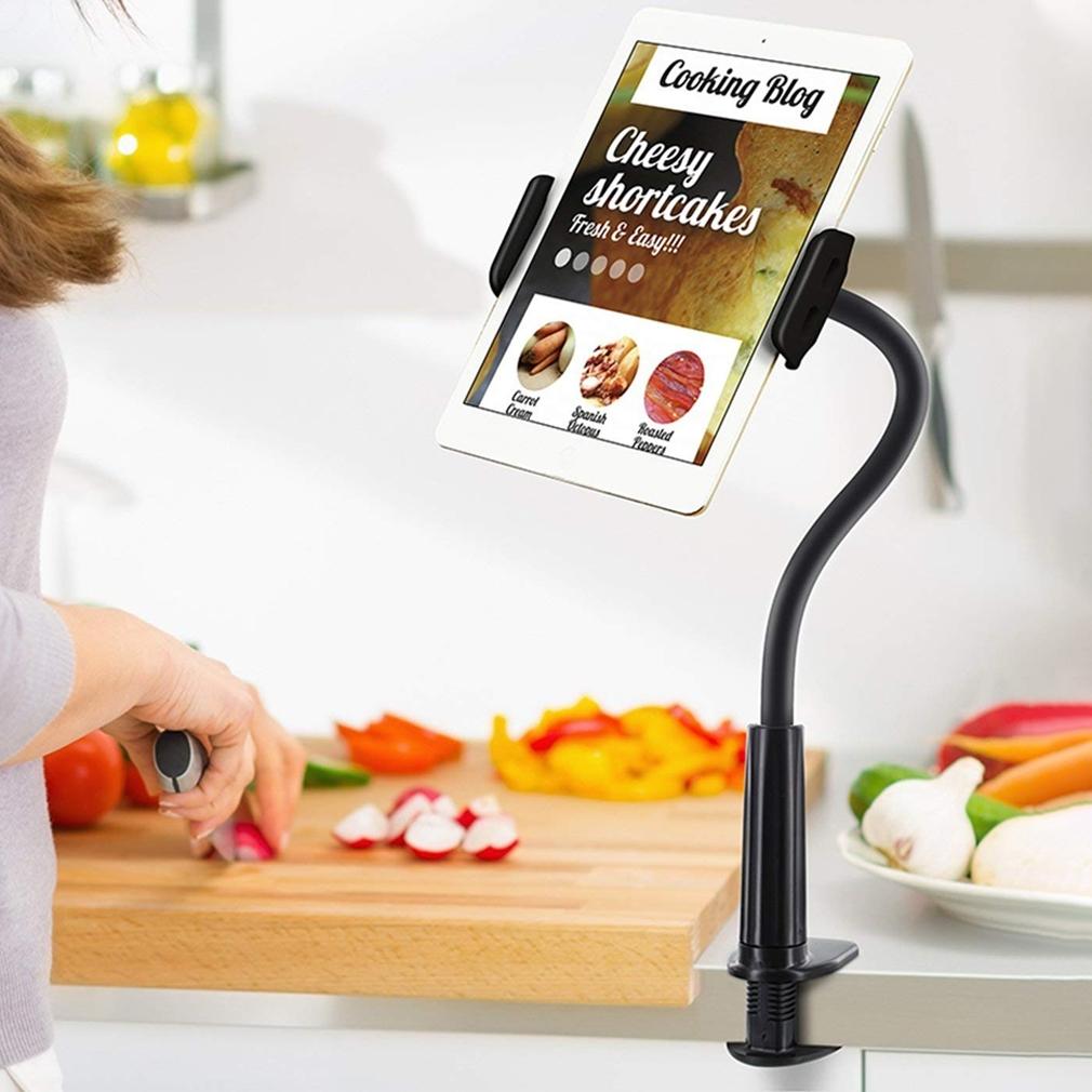 Aduro Solid-Grip 360 Adjustable Universal Gooseneck Tablet Tablet Holder - Tophatter Daily Deals